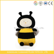 Miel abeilles animaux peluche en peluche